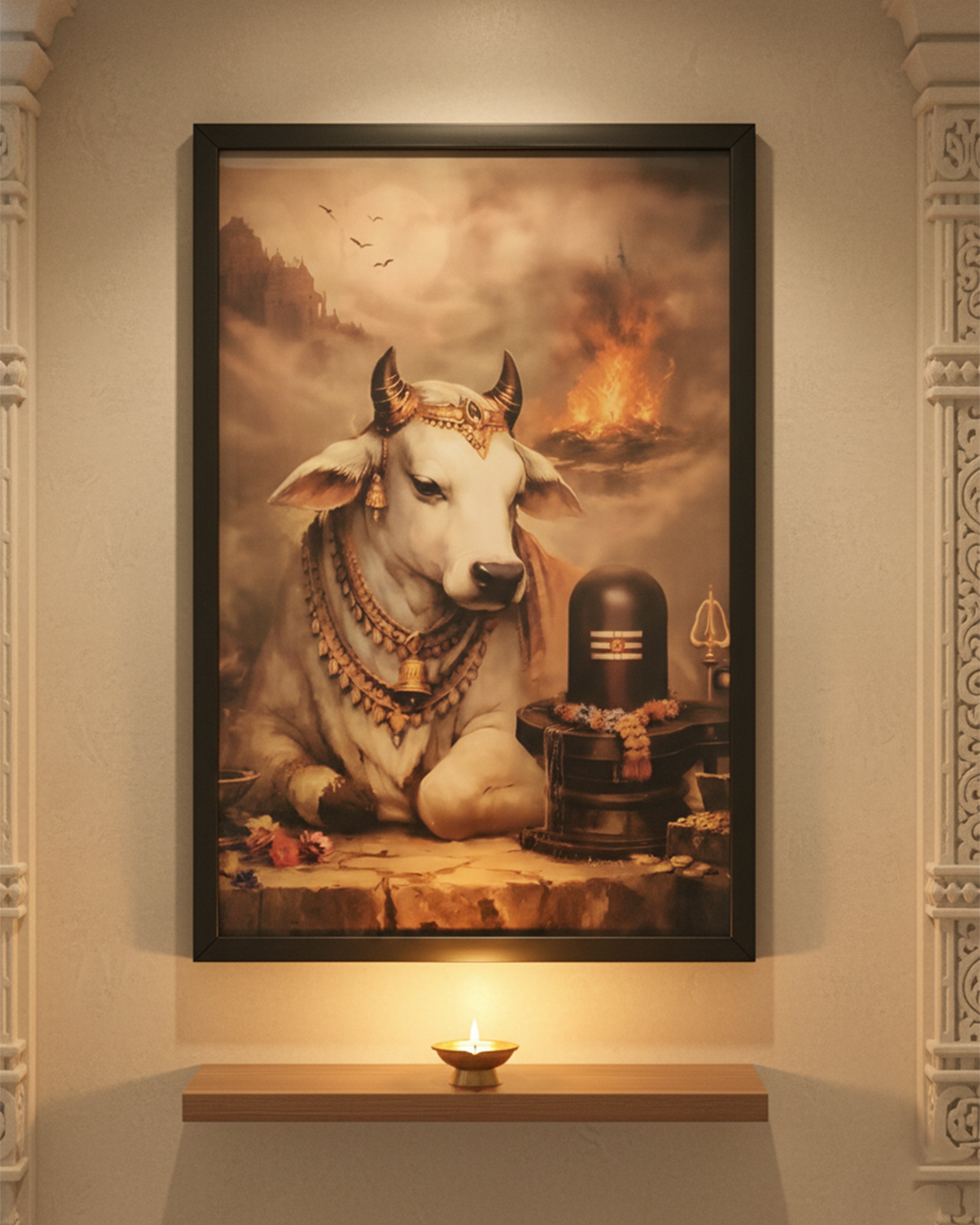 "Dreaming is Not Enough" Action-Oriented Wall Art - Premium Black Framed Abstract Success Poster