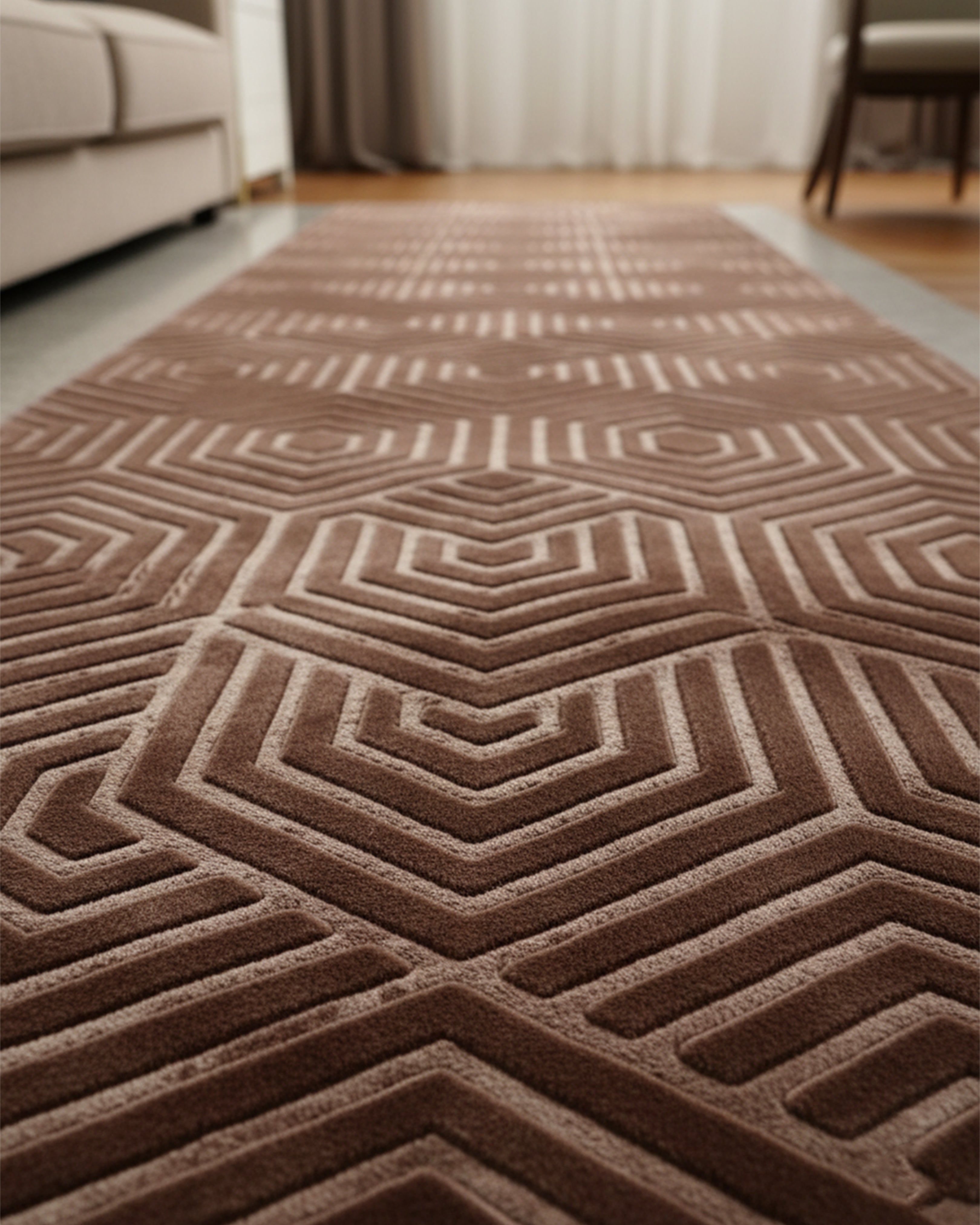 Turquoise Bloom Luxury Bath Mat – 3D Floral Swirl Anti-Slip Bathroom Rug | Ultra Soft & Highly Absorbent Designer Floor Mat