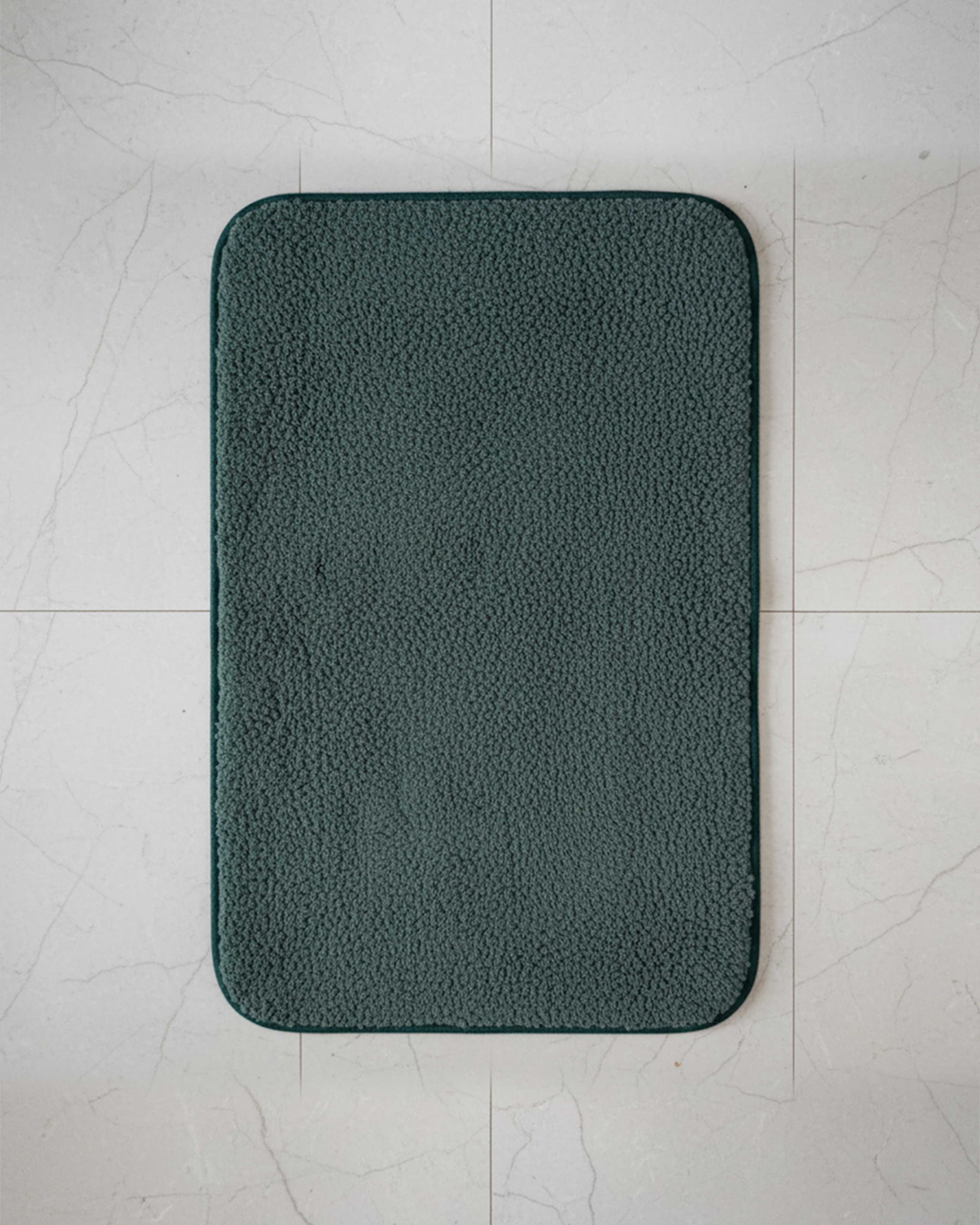 Earth-Toned 3D River Stone Bath Mat – Non-Slip Realistic Pebble Print Bathroom Rug | Super Soft & Absorbent Floor Mat